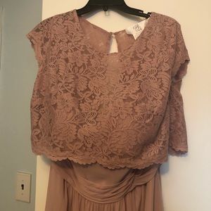 Jasmine B2 Formal Dress - Size 18 - Dusty Rose